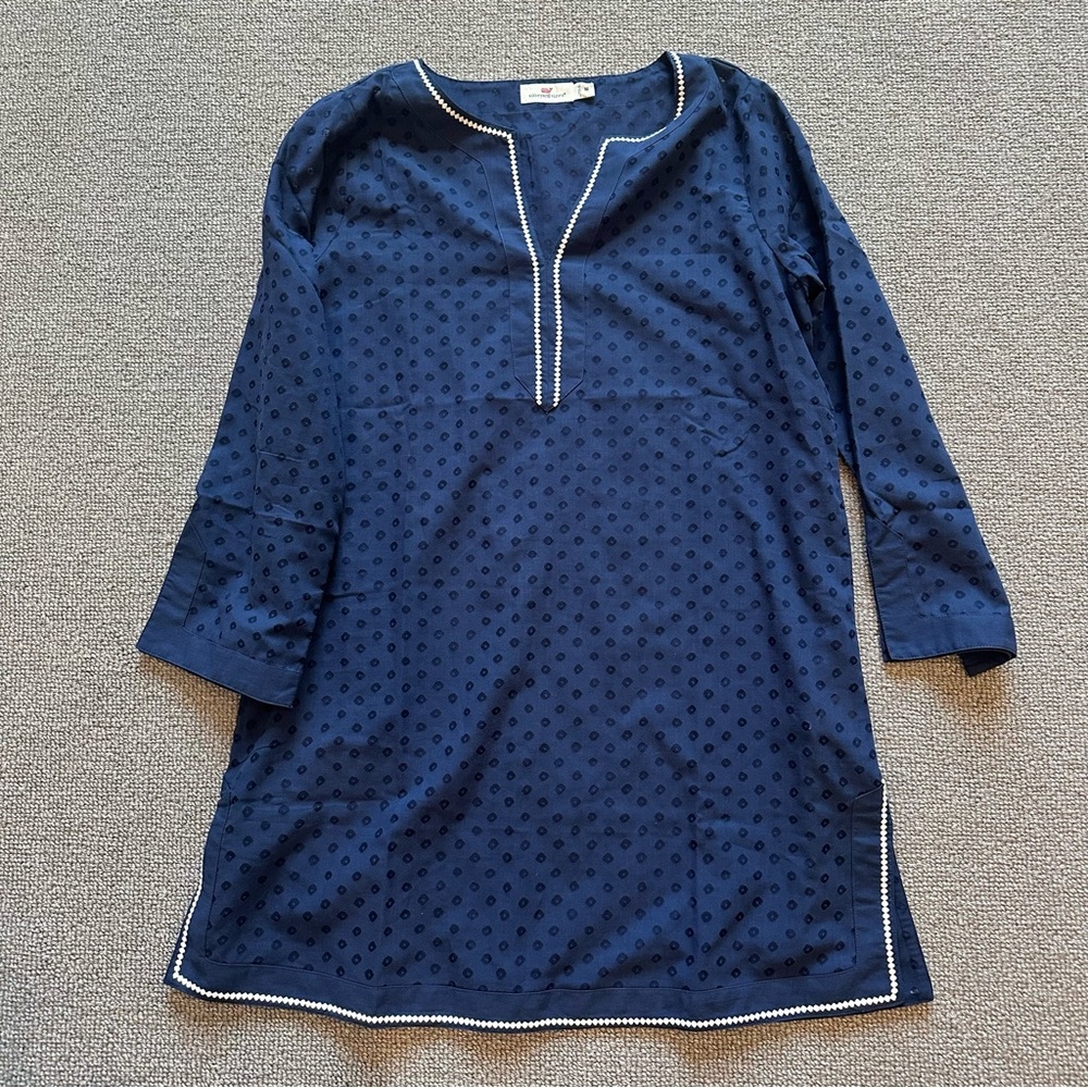 Vineyard Vines Navy Tunic Coverup